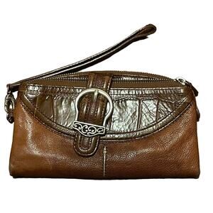 Brighton Leather Snap Close Wallet